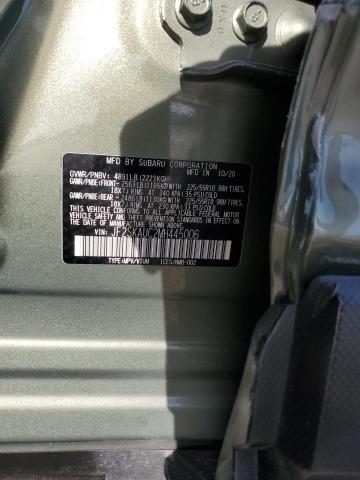 JF2SKAUC2MH445006 - 2021 SUBARU FORESTER LIMITED მწვანე ფოტო 13