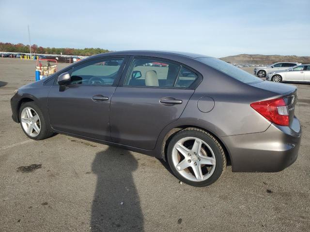 19XFB2F52CE352236 - 2012 HONDA CIVIC LX GRAY photo 2