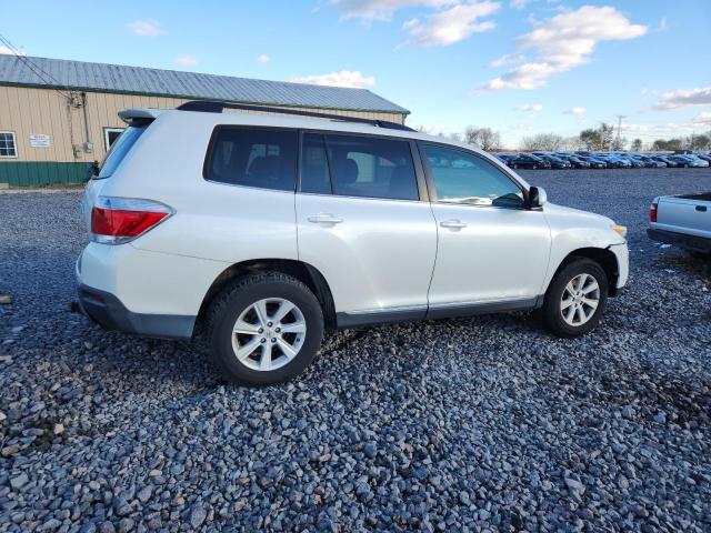 5TDBK3EH3CS098901 - 2012 TOYOTA HIGHLANDER BASE Սպիտակ լուսանկար 3