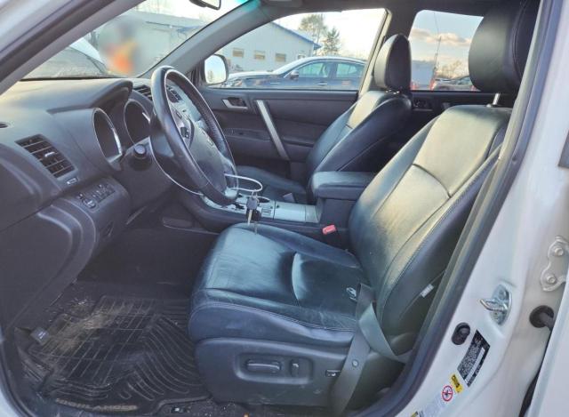 5TDBK3EH3CS098901 - 2012 TOYOTA HIGHLANDER BASE Սպիտակ լուսանկար 7