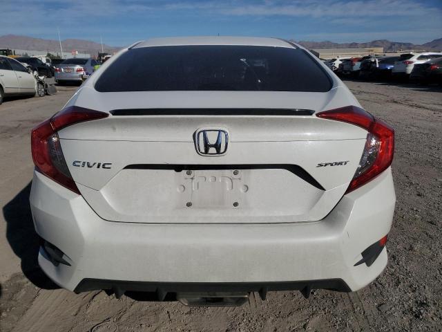 2HGFC2F80KH506213 - 2019 HONDA CIVIC SPORT WHITE photo 6