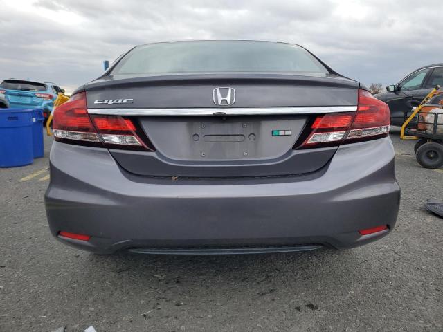 19XFB2F8XFE252741 - 2015 HONDA CIVIC EX GRAY photo 6