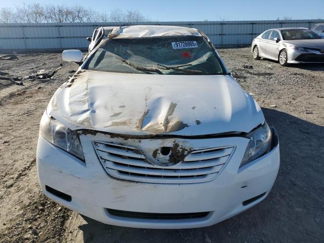 4T4BE46K99R134328 - 2009 TOYOTA CAMRY BASE WHITE photo 5