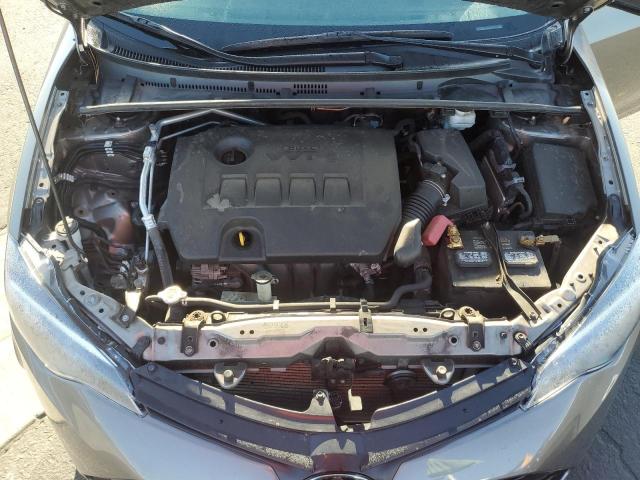 2T1BURHE5KC231714 - 2019 TOYOTA COROLLA L GRAY photo 11