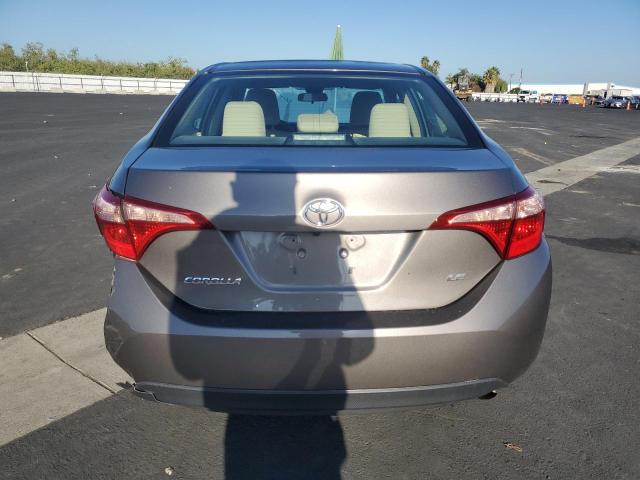 2T1BURHE5KC231714 - 2019 TOYOTA COROLLA L GRAY photo 6