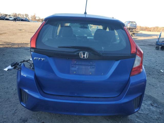 3HGGK5G58HM702455 - 2017 HONDA FIT LX BLUE photo 6