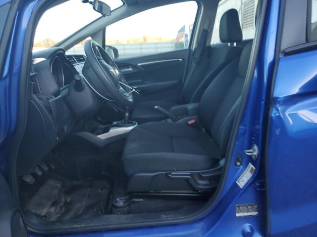 3HGGK5G58HM702455 - 2017 HONDA FIT LX BLUE photo 7