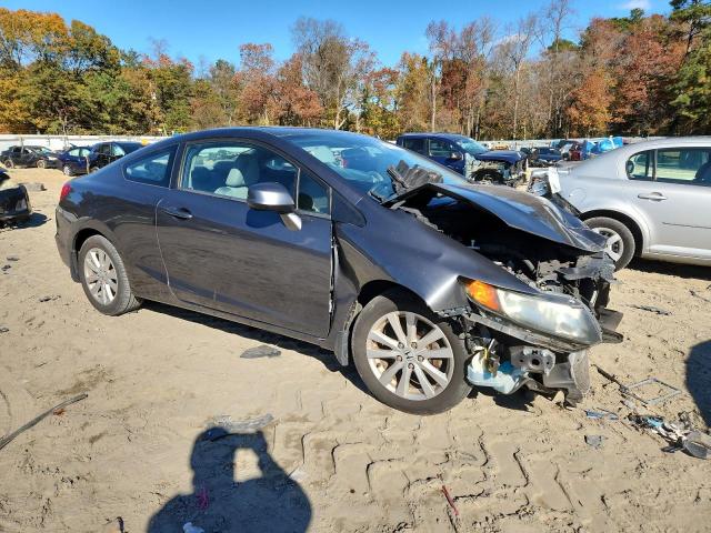 2HGFG3A83CH542979 - 2012 HONDA CIVIC EX GRAY photo 4