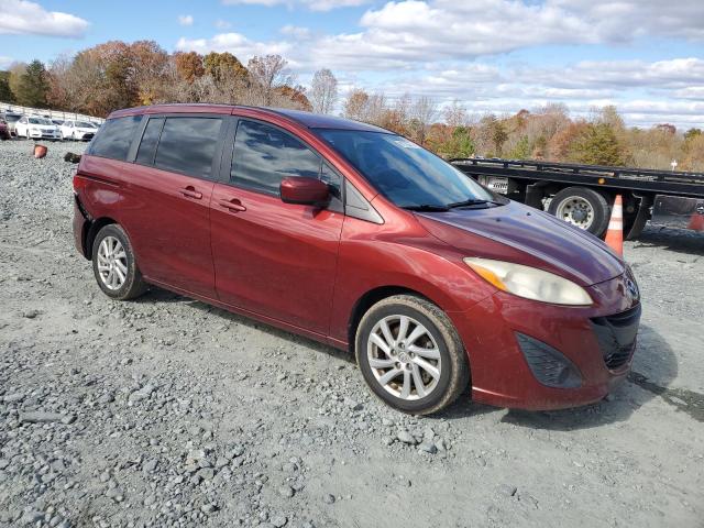 JM1CW2BLXC0132055 - 2012 MAZDA 5 RED photo 4