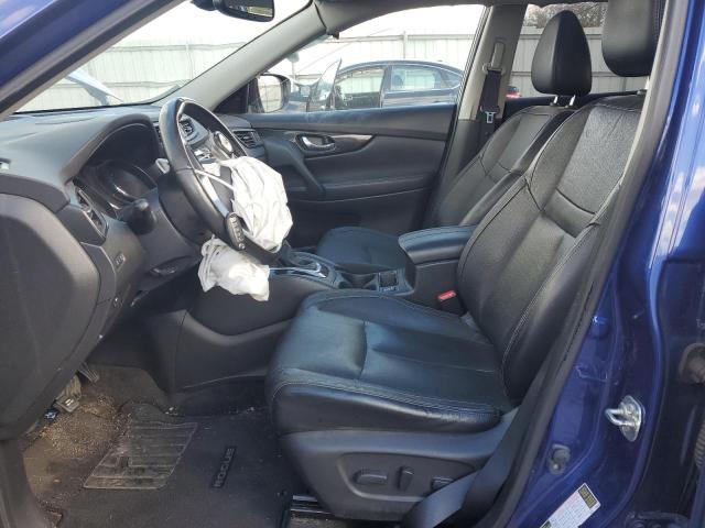 JN8AT2MVXJW300872 - 2018 NISSAN ROGUE S BLUE photo 7