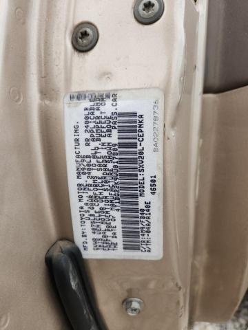 4T1BG22K9VU017809 - 1997 TOYOTA CAMRY CE SILVER photo 12