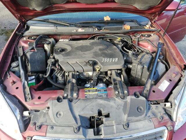 2G1WT57N691161429 - 2009 CHEVROLET IMPALA 1LT RED photo 11