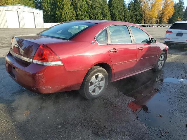 2G1WT57N691161429 - 2009 CHEVROLET IMPALA 1LT RED photo 3