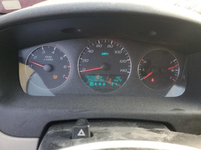 2G1WT57N691161429 - 2009 CHEVROLET IMPALA 1LT RED photo 9