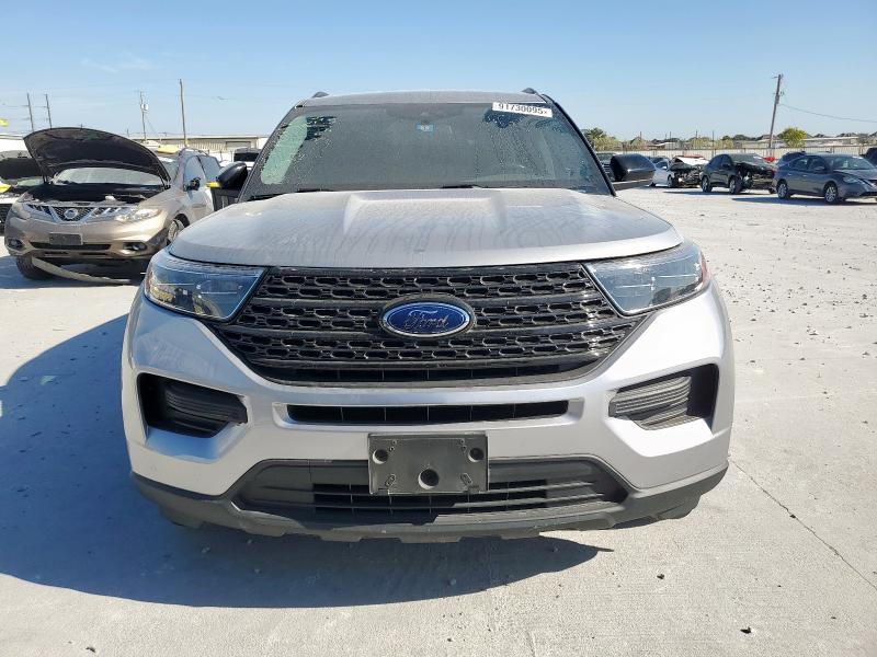 1FMSK7DH2MGC47539 - 2021 FORD EXPLORER XLT SILVER photo 5