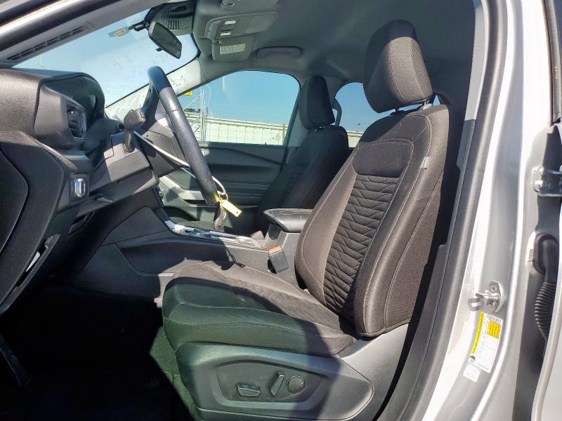 1FMSK7DH2MGC47539 - 2021 FORD EXPLORER XLT SILVER photo 7