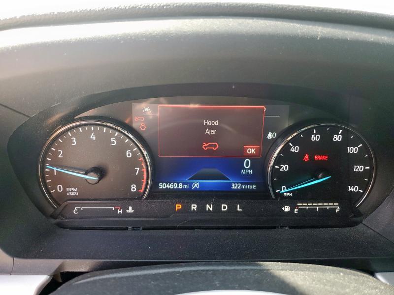 1FMSK7DH2MGC47539 - 2021 FORD EXPLORER XLT SILVER photo 9