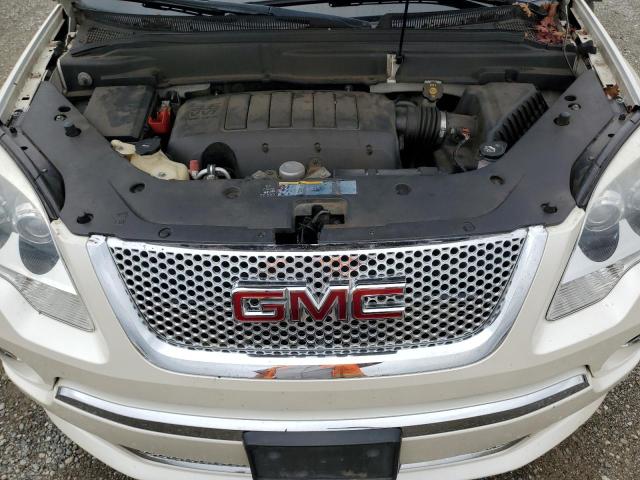 1GKKVTED2CJ409448 - 2012 GMC ACADIA DENALI WHITE photo 12