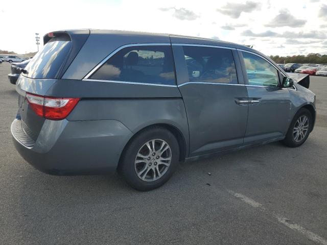 5FNRL5H61BB068218 - 2011 HONDA ODYSSEY EXL GRAY photo 3