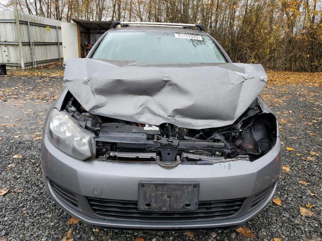 WVWAB7AJ7CW230912 - 2012 VOLKSWAGEN GOLF GRAY photo 5