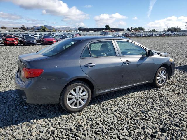 1NXBU4EE0AZ365650 - 2010 TOYOTA COROLLA BASE GRAY photo 3