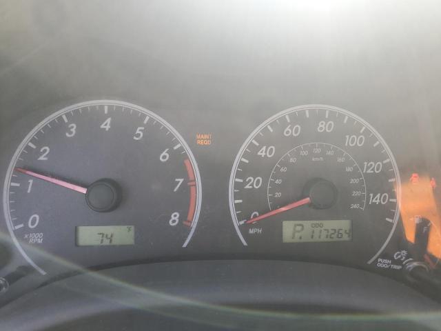 1NXBU4EE0AZ365650 - 2010 TOYOTA COROLLA BASE GRAY photo 9