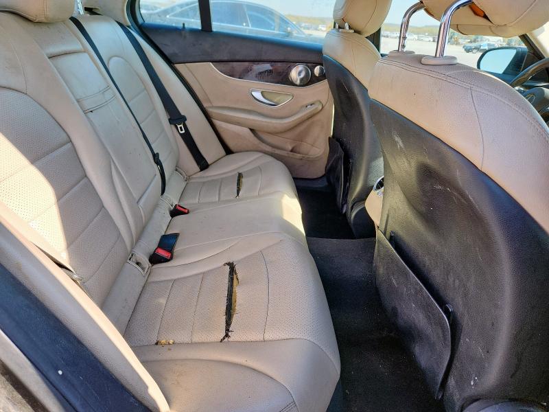 55SWF4KB8FU030726 - 2015 MERCEDES-BENZ C 300 4MATIC BLACK photo 10