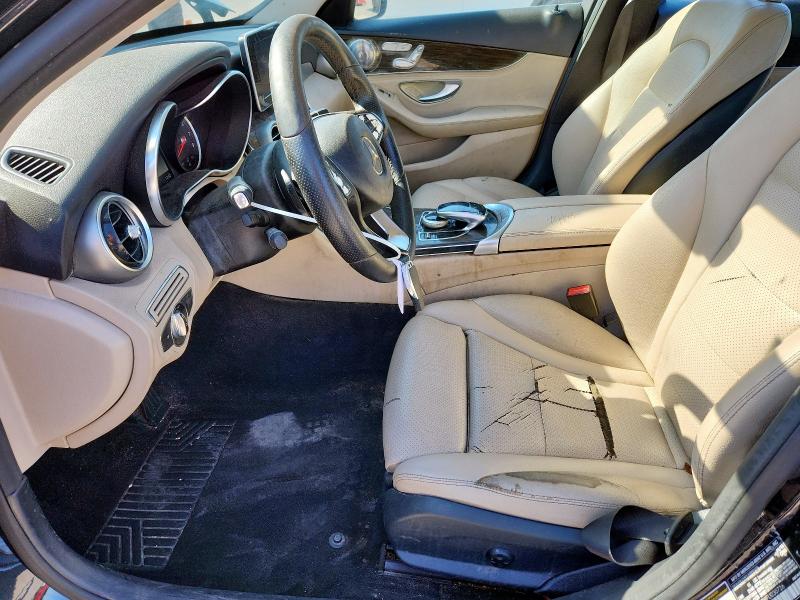 55SWF4KB8FU030726 - 2015 MERCEDES-BENZ C 300 4MATIC BLACK photo 7