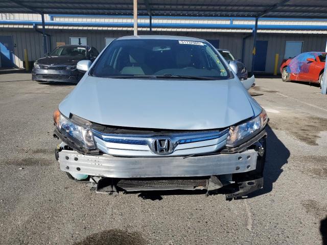 JHMFB4F25CS000474 - 2012 HONDA CIVIC HYBRID 蓝色 照片 5