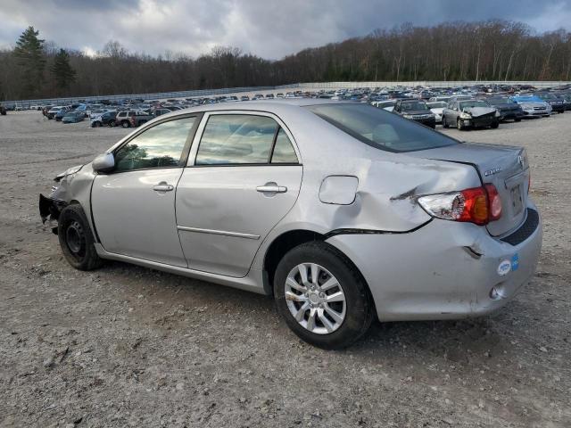 2T1BU4EE9AC229583 - 2010 TOYOTA COROLLA BASE Արծաթագույն լուսանկար 2