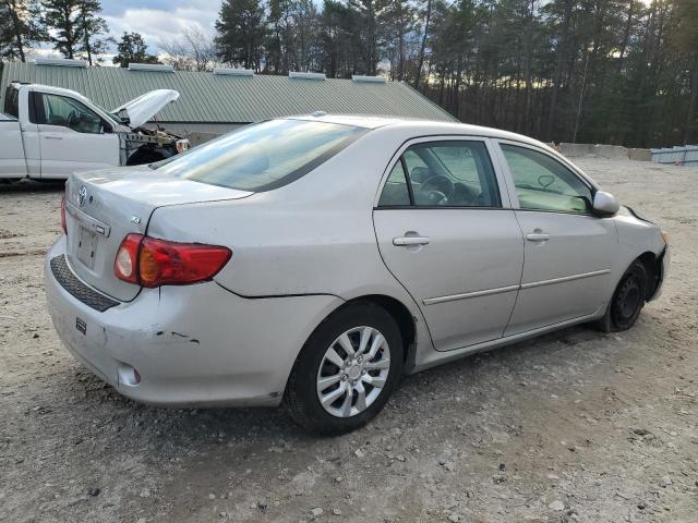 2T1BU4EE9AC229583 - 2010 TOYOTA COROLLA BASE Արծաթագույն լուսանկար 3