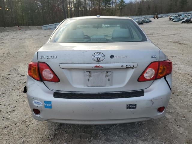 2T1BU4EE9AC229583 - 2010 TOYOTA COROLLA BASE Արծաթագույն լուսանկար 6