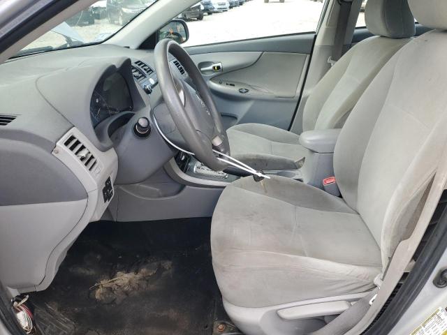 2T1BU4EE9AC229583 - 2010 TOYOTA COROLLA BASE Արծաթագույն լուսանկար 7