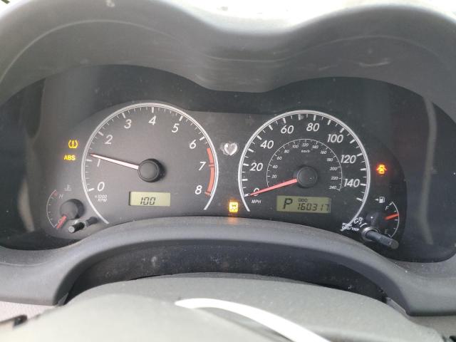 2T1BU4EE9AC229583 - 2010 TOYOTA COROLLA BASE Արծաթագույն լուսանկար 9