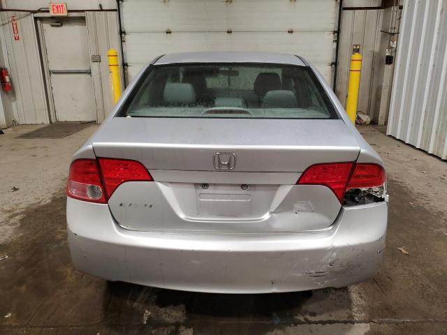 2HGFA16958H336321 - 2008 HONDA CIVIC EXL 银色 照片 6