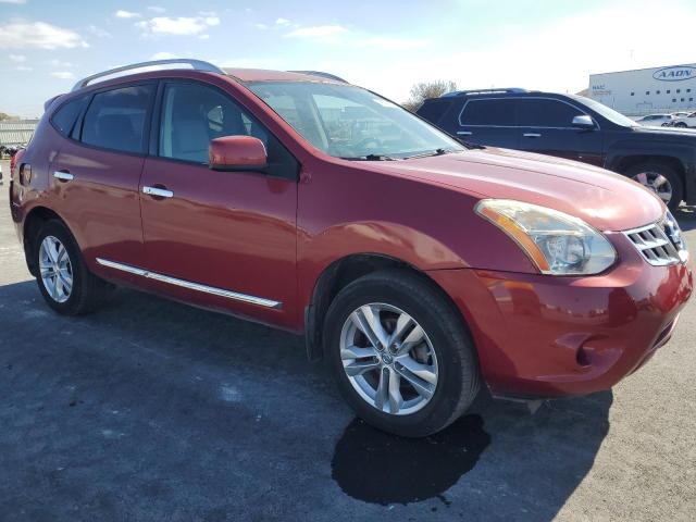 JN8AS5MV4CW414311 - 2012 NISSAN ROGUE S წითელი ფოტო 4