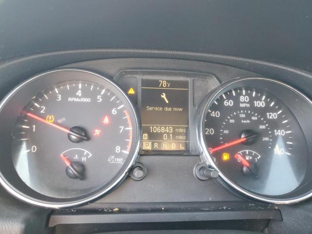 JN8AS5MV4CW414311 - 2012 NISSAN ROGUE S წითელი ფოტო 9