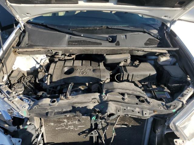 5TDZA3EH3BS010915 - 2011 TOYOTA HIGHLANDER BASE Beyaz fotoğraf 12