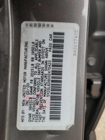 5Y2SL62803Z470423 - 2003 PONTIAC VIBE GRAY photo 12