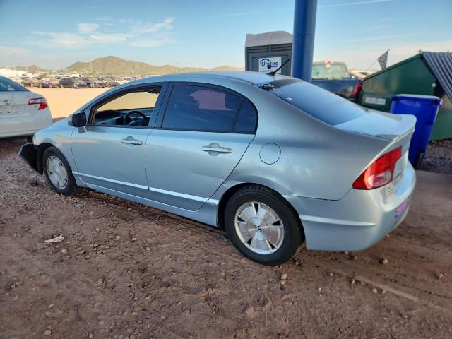 JHMFA36266S026678 - 2006 HONDA CIVIC HYBRID 蓝色 照片 2