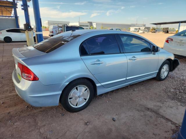 JHMFA36266S026678 - 2006 HONDA CIVIC HYBRID 蓝色 照片 3