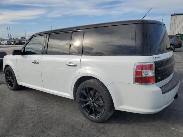 2FMHK6C84GBA20886 - 2016 FORD FLEX SEL WHITE photo 2