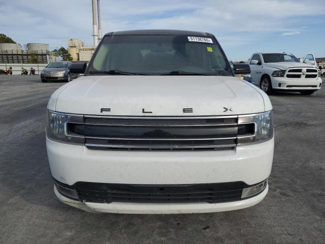 2FMHK6C84GBA20886 - 2016 FORD FLEX SEL WHITE photo 5