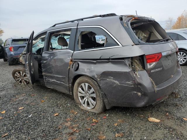 5FNRL5H40EB130159 - 2014 HONDA ODYSSEY EX GRAY photo 2