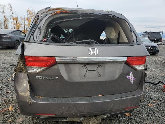 5FNRL5H40EB130159 - 2014 HONDA ODYSSEY EX GRAY photo 6
