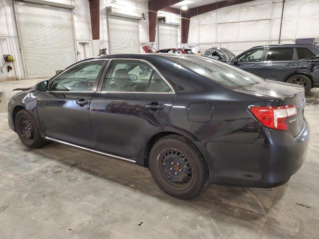 4T4BF1FK3DR303666 - 2013 TOYOTA CAMRY L BLACK photo 2