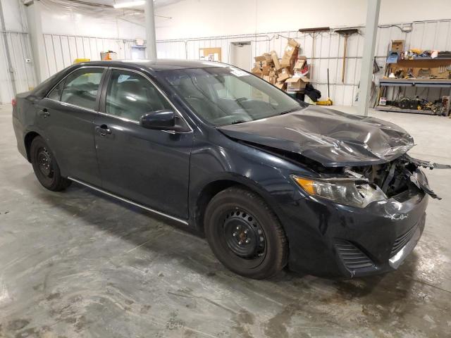 4T4BF1FK3DR303666 - 2013 TOYOTA CAMRY L BLACK photo 4