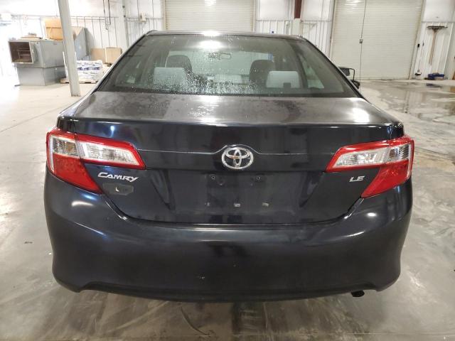 4T4BF1FK3DR303666 - 2013 TOYOTA CAMRY L BLACK photo 6