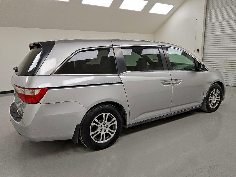 5FNRL5H40CB081154 - 2012 HONDA ODYSSEY EX SILVER photo 3