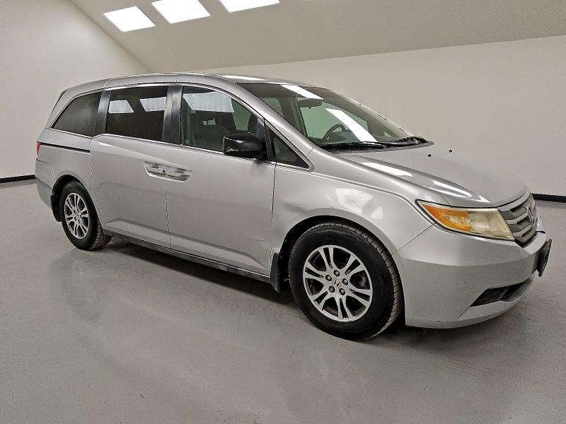 5FNRL5H40CB081154 - 2012 HONDA ODYSSEY EX SILVER photo 4